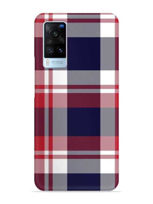 Classic Plaid Tartan Snap Case for Vivo X60 Zapvi