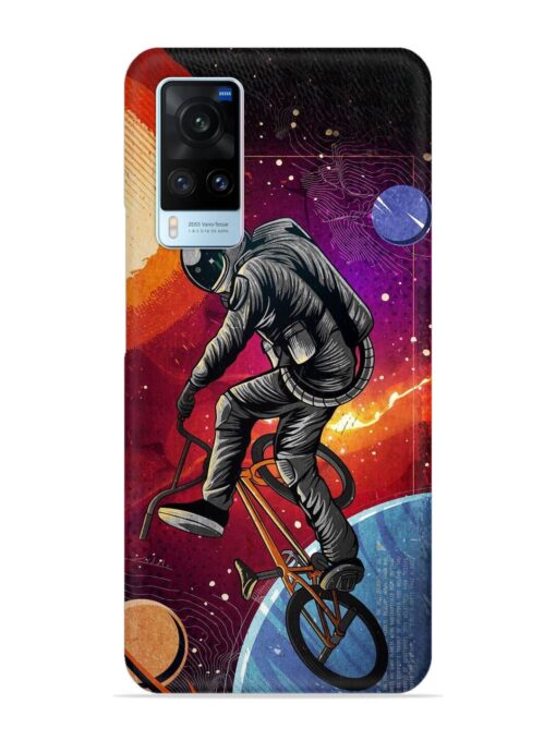 Super Eclipse Bmx Bike Snap Case for Vivo X60 Zapvi