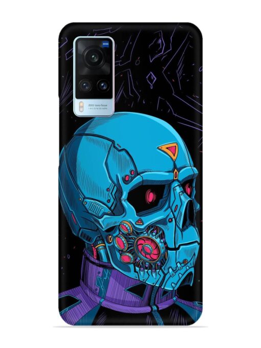 Skull Robo Vector Snap Case for Vivo X60 Zapvi