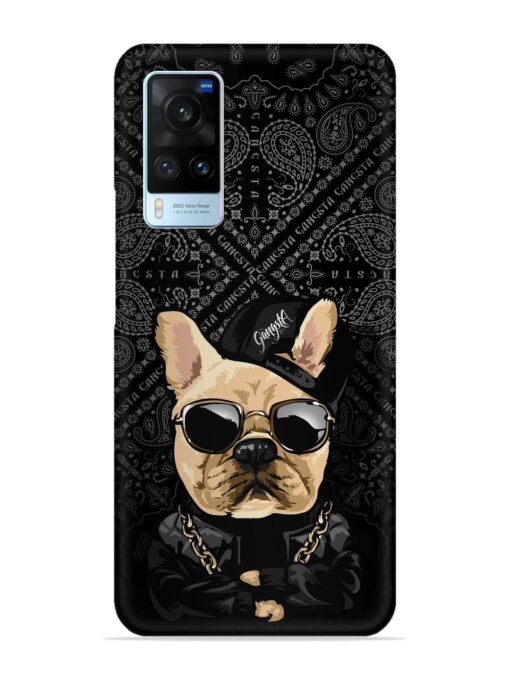 Gangsta Cool Sunglasses Dog Snap Case for Vivo X60