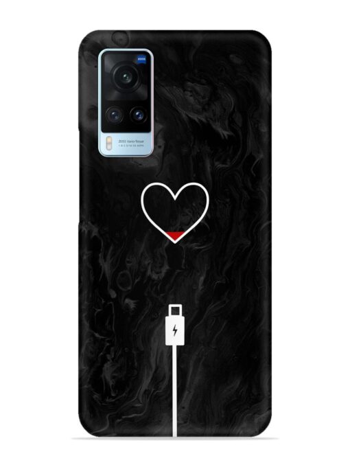 Heart Charging Vector Snap Case for Vivo X60