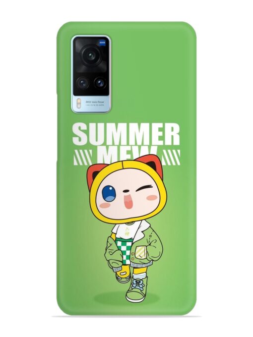 Summer Mew Snap Case for Vivo X60