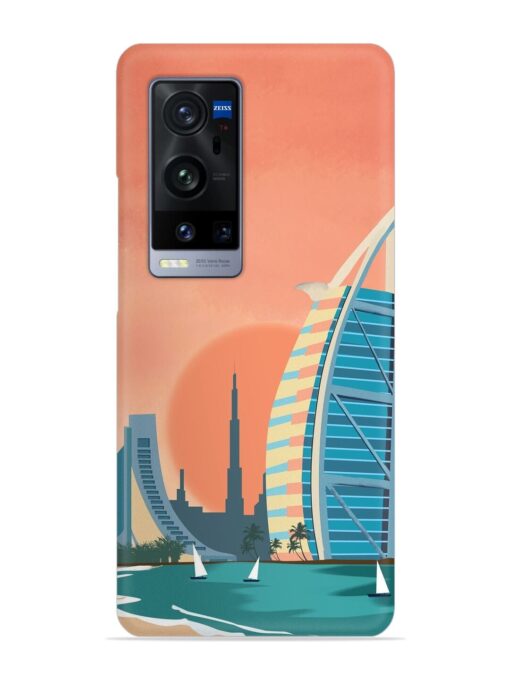 Dubai Architectural Scenery Snap Case for Vivo X60 Pro Plus Zapvi