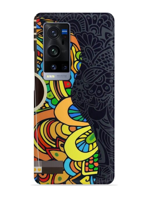 Guitar Vector Art Snap Case for Vivo X60 Pro Plus Zapvi