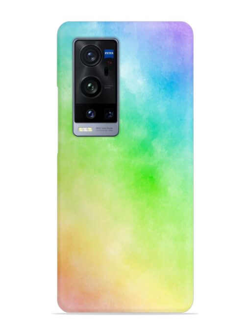 Watercolor Mixture Snap Case for Vivo X60 Pro Plus