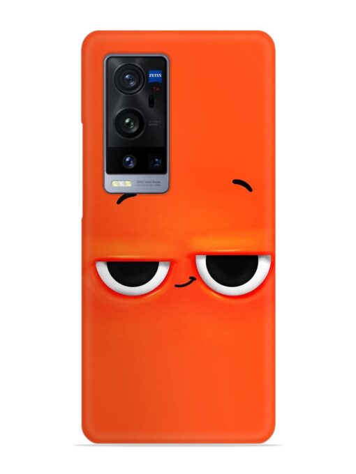 Smiley Face Snap Case for Vivo X60 Pro Plus Zapvi