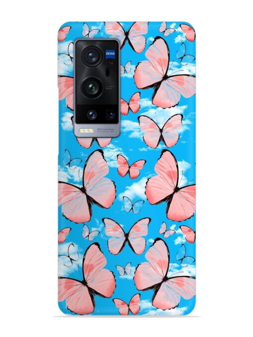 Seamless Pattern Tropical Snap Case for Vivo X60 Pro Plus