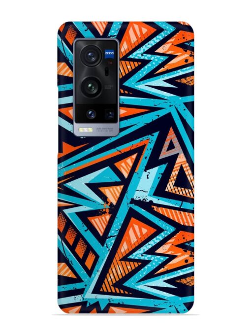 Abstract Seamless Grunge Snap Case for Vivo X60 Pro Plus