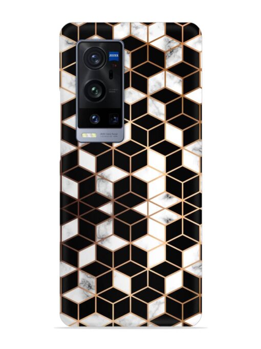 Vector Marble Texture Snap Case for Vivo X60 Pro Plus