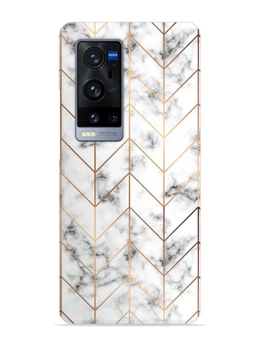 Vector Marble Texture Snap Case for Vivo X60 Pro Plus