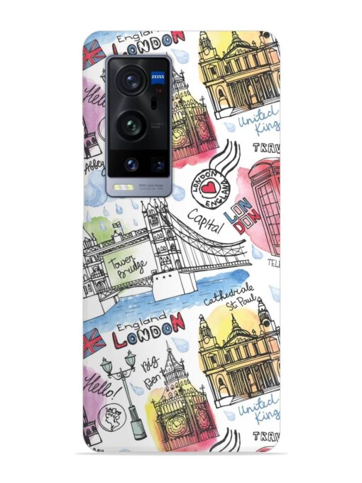 Vector London Landmark Snap Case for Vivo X60 Pro Plus