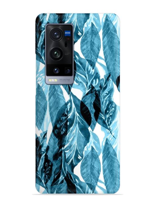 Leaves Pattern Jungle Snap Case for Vivo X60 Pro Plus Zapvi