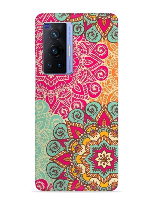 Mandala Seamless Snap Case for Vivo X70 Pro (5G) Zapvi