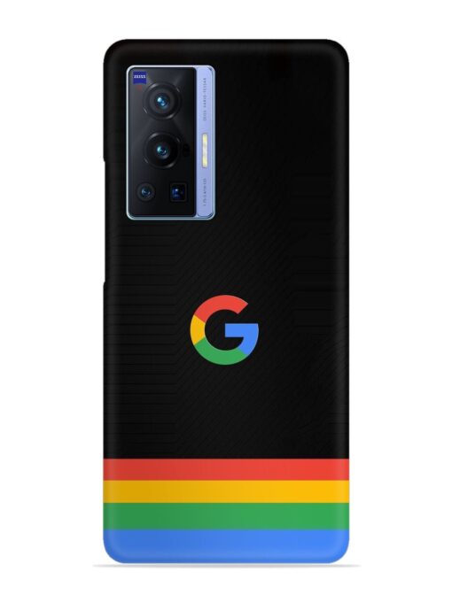 Google Logo Art Snap Case for Vivo X70 Pro (5G) Zapvi