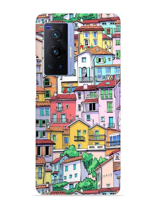 Europe Old Town Snap Case for Vivo X70 Pro (5G) Zapvi