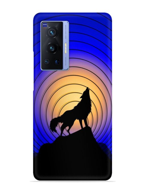 Fox Roaring Design Snap Case for Vivo X70 Pro (5G) Zapvi