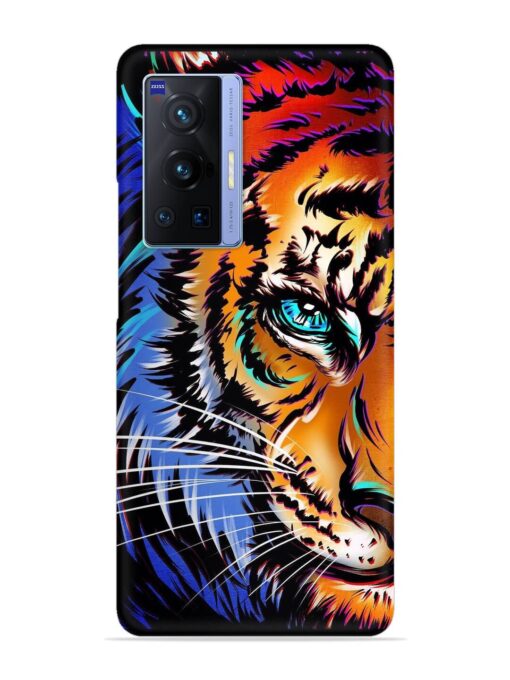 Colorful Lion Art Snap Case for Vivo X70 Pro (5G) Zapvi