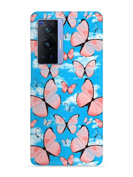 Seamless Pattern Tropical Snap Case for Vivo X70 Pro (5G) Zapvi