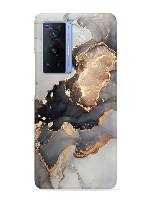 Luxury Abstract Fluid Snap Case for Vivo X70 Pro (5G) Zapvi