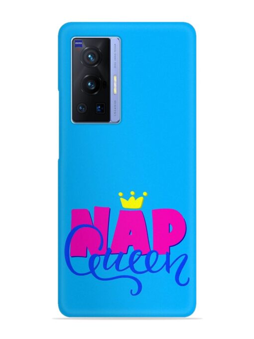 Nap Queen Quote Snap Case for Vivo X70 Pro (5G) Zapvi