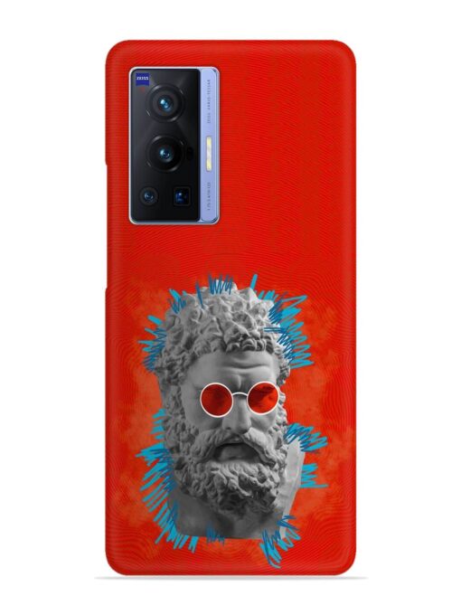 Contemporary Art Concept Snap Case for Vivo X70 Pro (5G) Zapvi