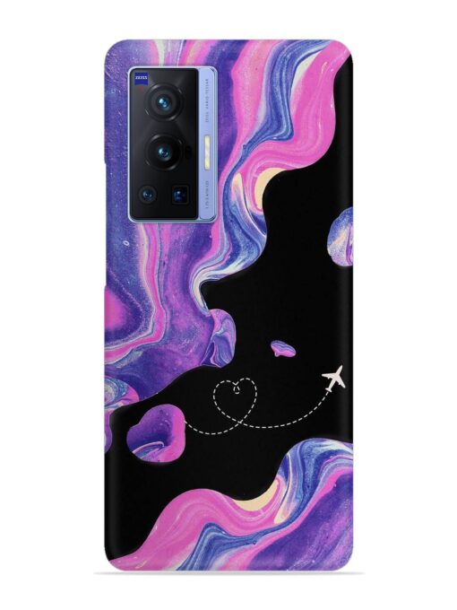 Glitter Art Snap Case for Vivo X70 Pro (5G) Zapvi