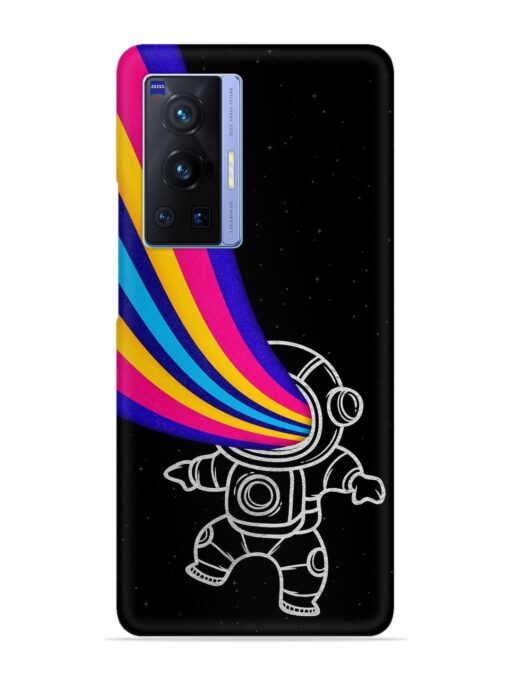 Astronaut Snap Case for Vivo X70 Pro (5G) Zapvi