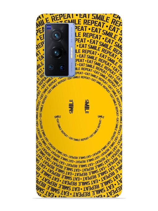 Smiley Snap Case for Vivo X70 Pro (5G) Zapvi