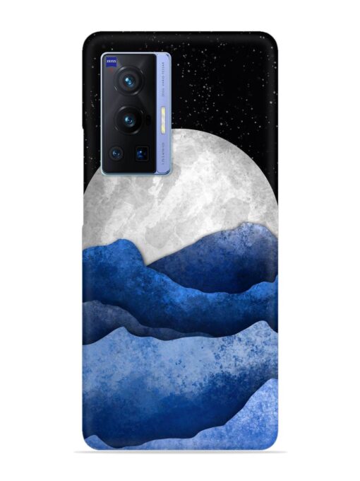 Full Moon Mountain Vector Snap Case for Vivo X70 Pro (5G)