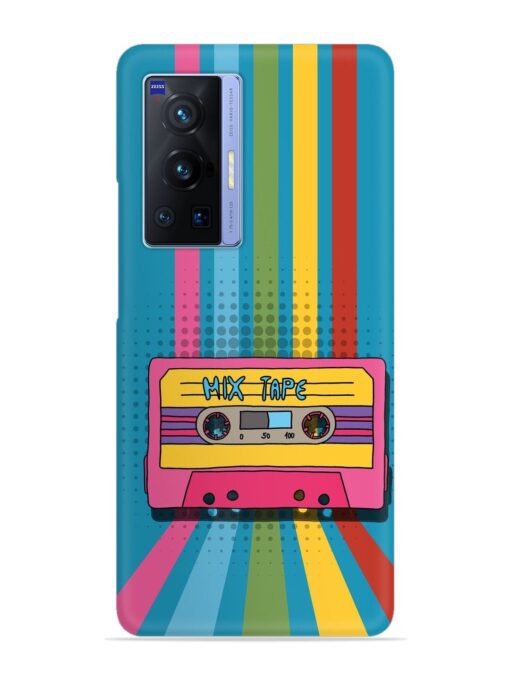 Mix Tape Vactor Snap Case for Vivo X70 Pro (5G) Zapvi