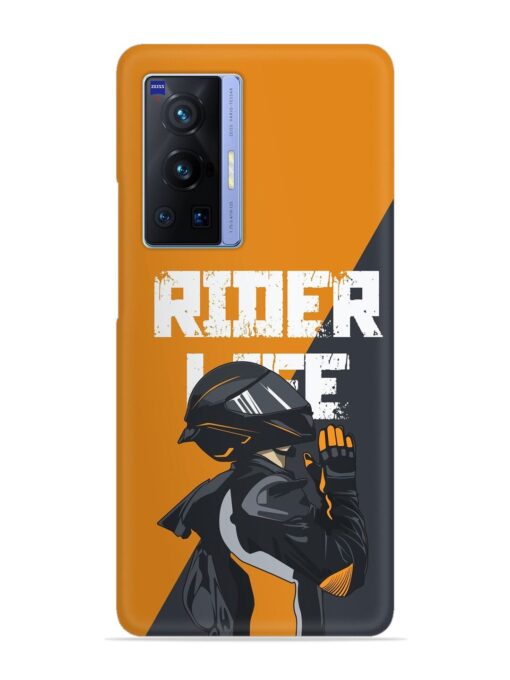 Rider Life Snap Case for Vivo X70 Pro (5G) Zapvi