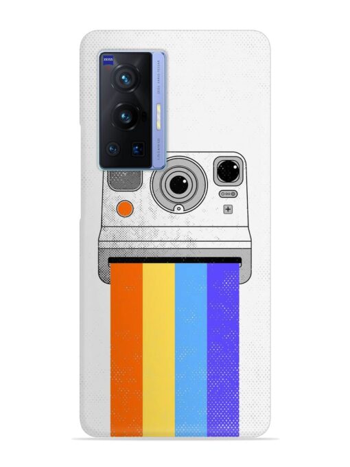 Retro Camera Art Snap Case for Vivo X70 Pro (5G) Zapvi