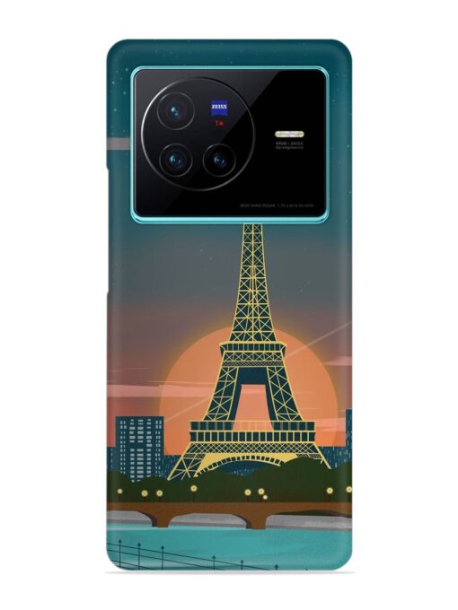 Scenery Architecture France Paris Snap Case for Vivo X80