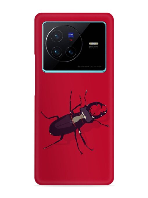 Beetles Snap Case for Vivo X80 Zapvi