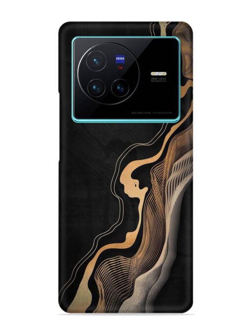 Abstract Art Snap Case for Vivo X80 Zapvi