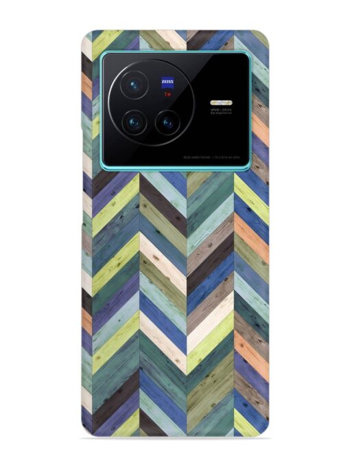 Chevron Random Color Snap Case for Vivo X80