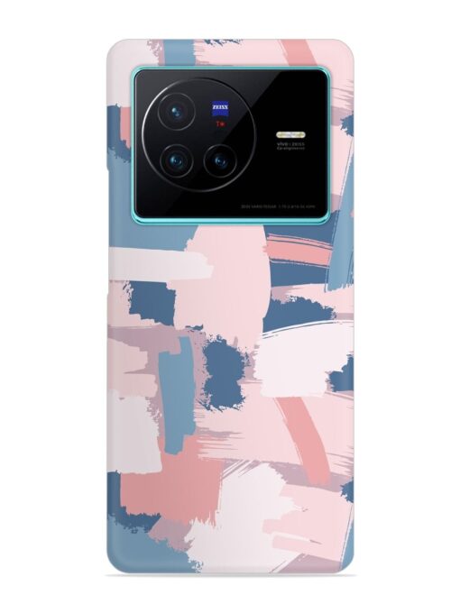 Vector Seamless Grunge Snap Case for Vivo X80 Zapvi