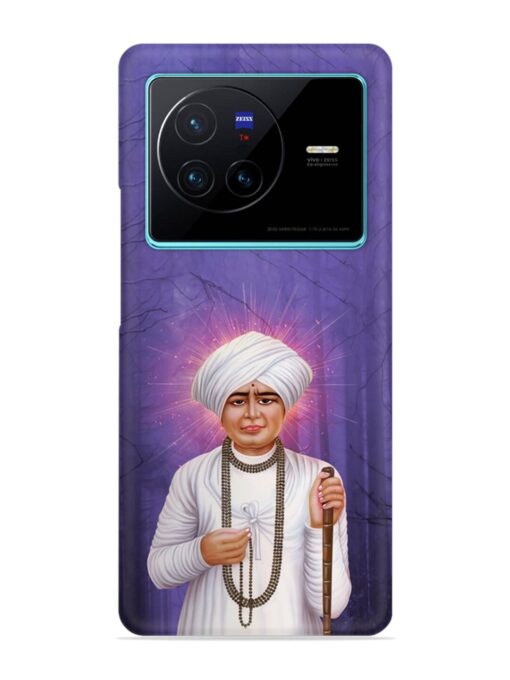 Jalaram Bapa Virpur Snap Case for Vivo X80 Zapvi