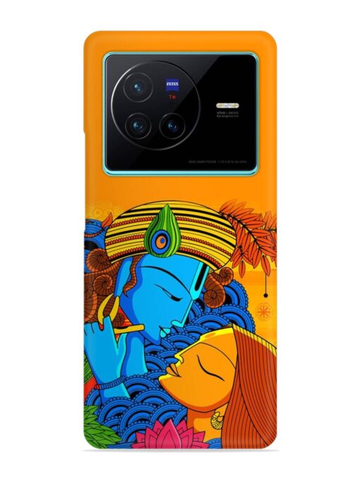 Illustration Hindu Goddess Snap Case for Vivo X80 Zapvi