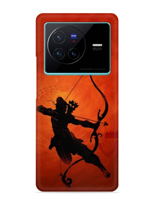 Illustration Lord Rama Snap Case for Vivo X80 Zapvi