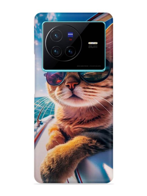 Cat In Style Snap Case for Vivo X80