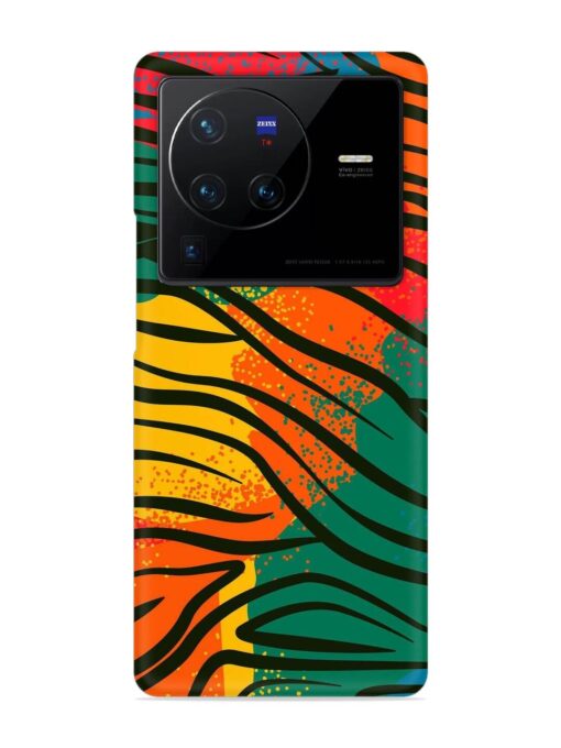 Bright Colorful Snap Case for Vivo X80 Pro