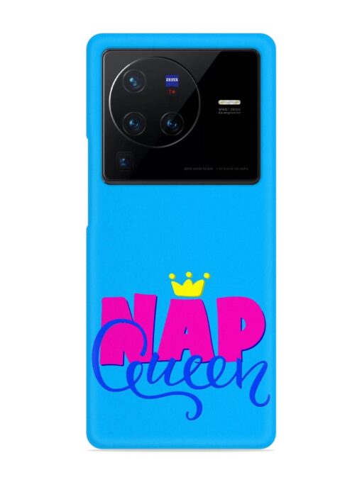 Nap Queen Quote Snap Case for Vivo X80 Pro Zapvi