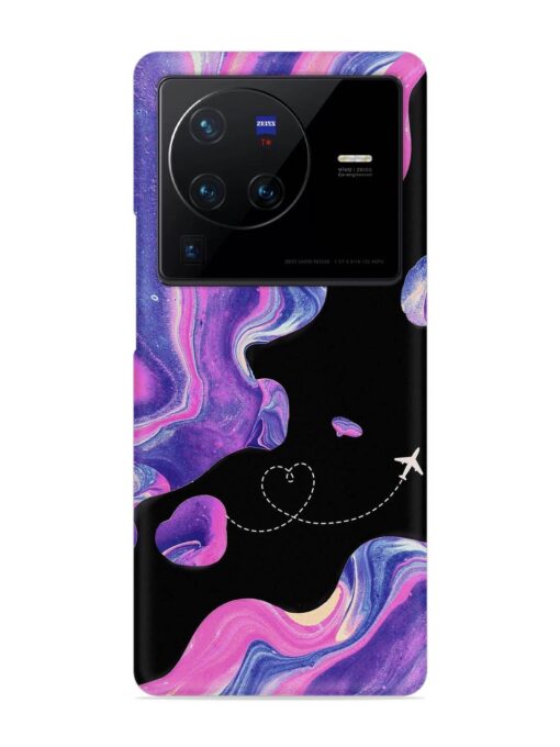 Glitter Art Snap Case for Vivo X80 Pro