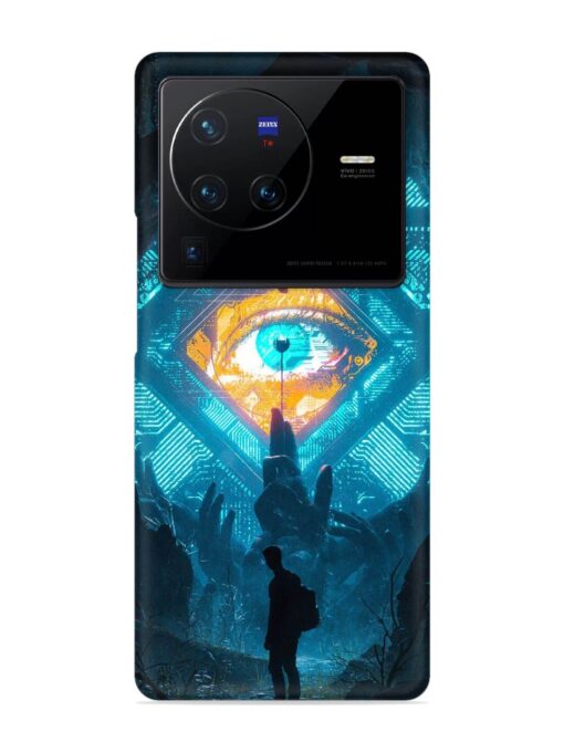 Arcane Eye Snap Case for Vivo X80 Pro Zapvi