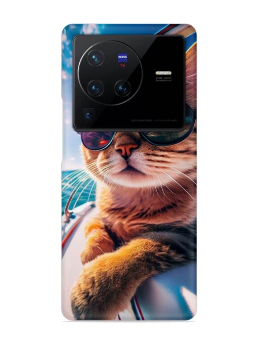 Cat In Style Snap Case for Vivo X80 Pro