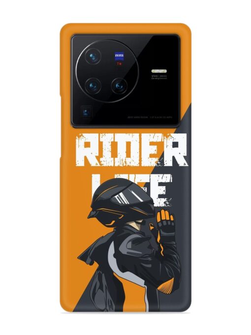 Rider Life Snap Case for Vivo X80 Pro Zapvi