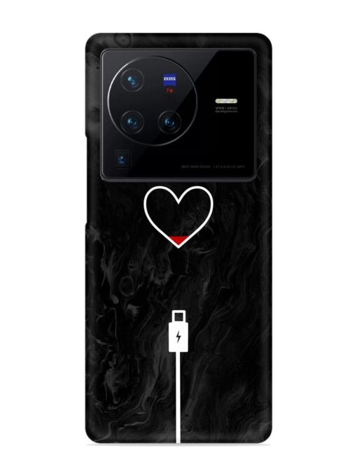 Heart Charging Vector Snap Case for Vivo X80 Pro Zapvi