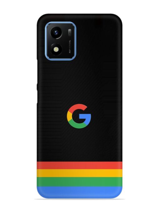 Google Logo Art Snap Case for Vivo Y01 Zapvi