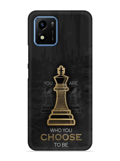 You Are Who Choose To Be Snap Case for Vivo Y01 Zapvi